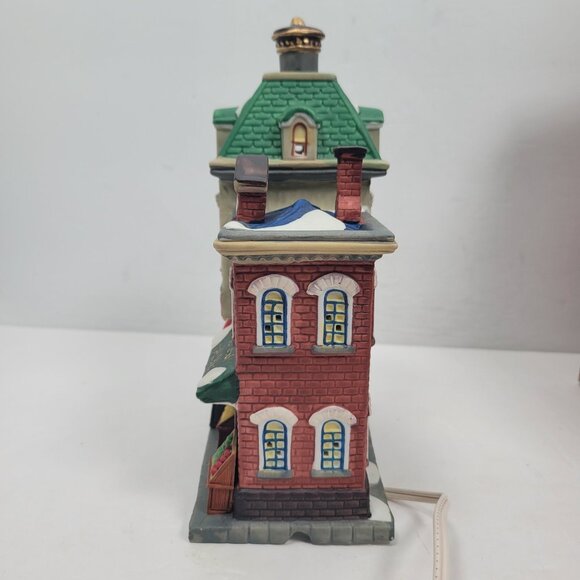 Santa's Workbench Collection Towne Series Village Annie's Market 1999 - Picture 6 of 7